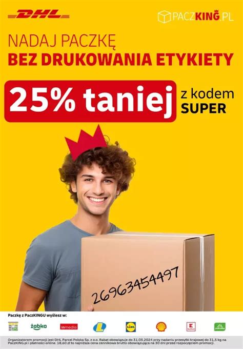 nadaj paczkę dhl.